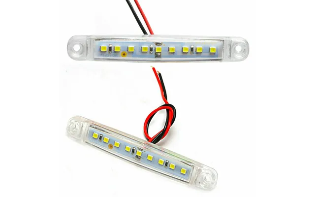 - 9 Led Markeringslygte, 12v