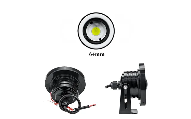 - Led Eagle Eye Projektør Sæt Med 2 Stk. 12 Volt