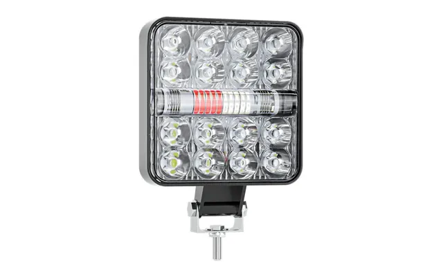 - Led Køretøjs Projektør 32 Watt Med Blitz Blink