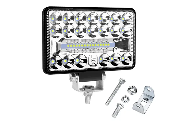 - Led Køretøjs Projektør 54 Watt Combo, Slim 10