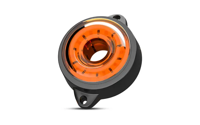 10 Led Markeringslygte, 12 24v - M. Roterende Eller Fast Lys
