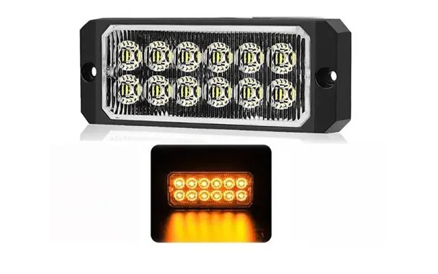 12 Led Blitzblink Strobe Blink 12v 24v - Kraftig Model