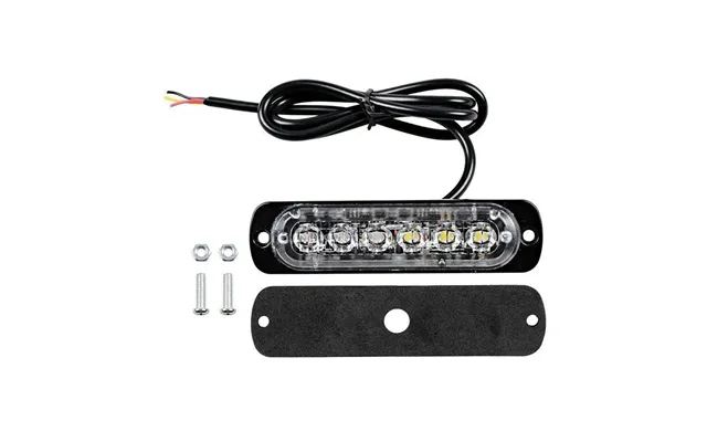 6 Led Blitzblink Strobe Blink 12v 24v - Aluminium