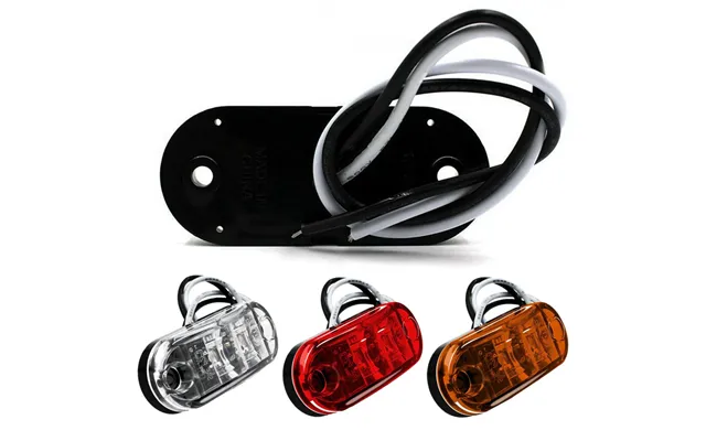 Led Blok Markeringslygte, 12 24v - Dinled