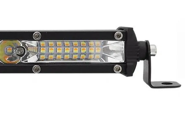 Super Slim 80 Watt Led Lys Bar, Hvid Gul Med Blitzblink - Dinled