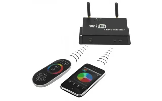 3-kanals Rgb Led Styring - F.eks. Til Led Bånd Wifi Og App Styring 3x4a