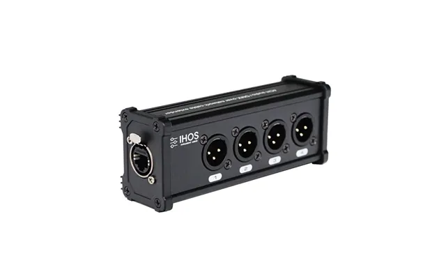 4 X Xlr Han Signal Dmx Over Cat5 6 Kabel - Inet4-m