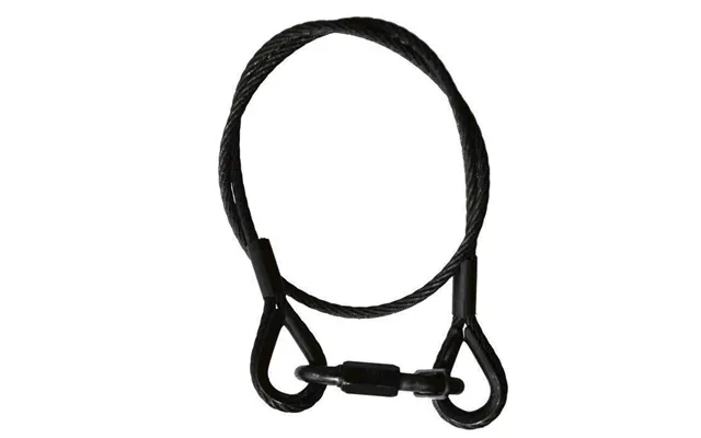 Adam Hall Safety Rope 4 Mm With Screw Link, 0.6 M, Black - S 45062 B