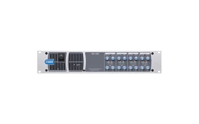 Cloud Zonemixer Og Forstærker 4x120w - 6 Line Og 2 Mic Input
