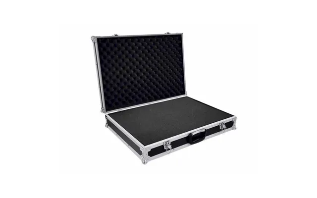 Flightcase Kuffert Med Plukskum. Sort. 70 X 50 X 17 Cm.