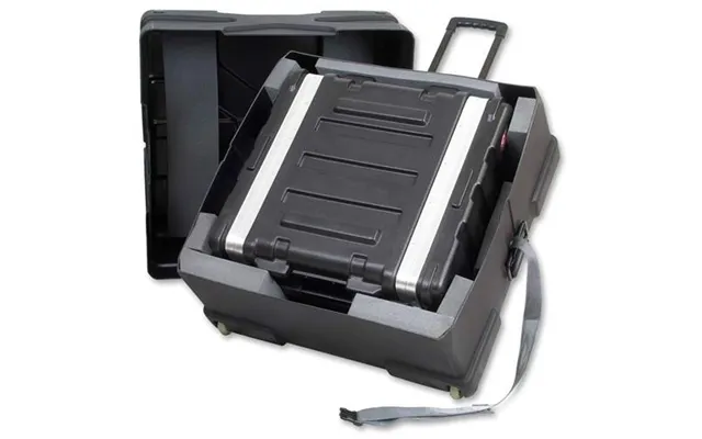 Indvendig Støddæmpet Transportkasse Med Hjul Og Håndtag. - Skb-34rp Rack Pack