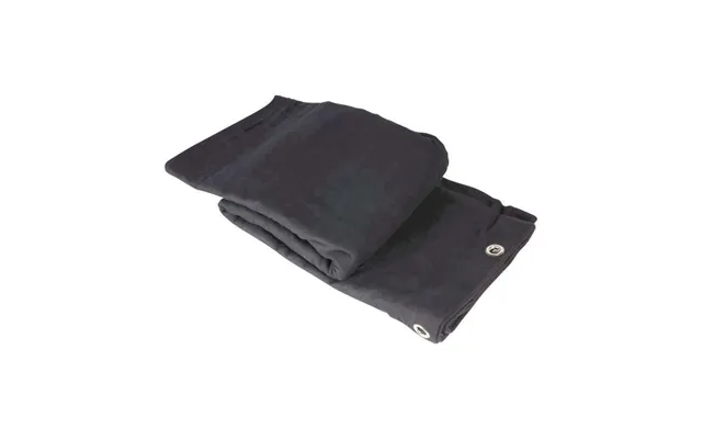Molton Bagtæppe. 300 G M . 6 X 4 Meter Bxh . Sort