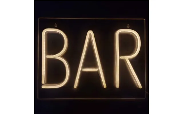 Neon Bar Skilt. 40 Cm. Udsolgt