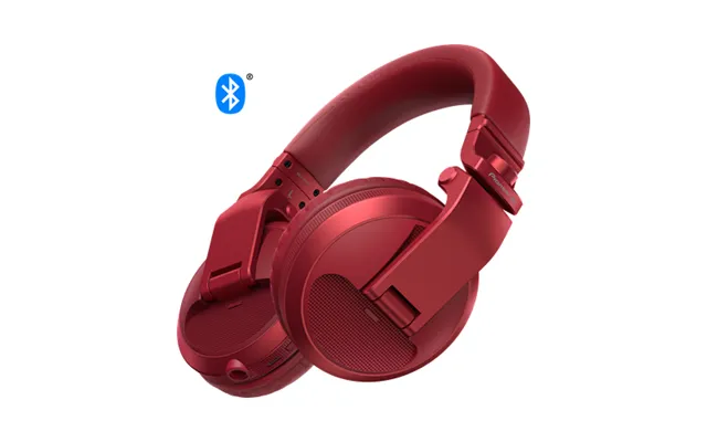 Pioneer Dj Bluetooth Høretelefoner Rød Hdj-x5bt-r
