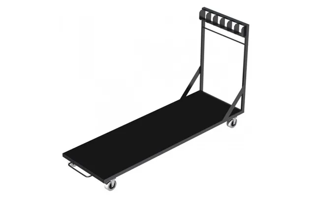 Transportvogn Til 200 X 100 Cm Scenepodier. Max. 6 Podier. Lodret