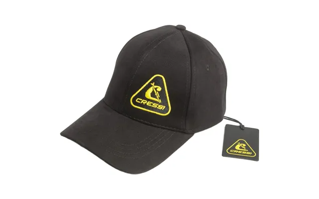 Cressi Cressi 1946 Baseball Cap Sort Gul