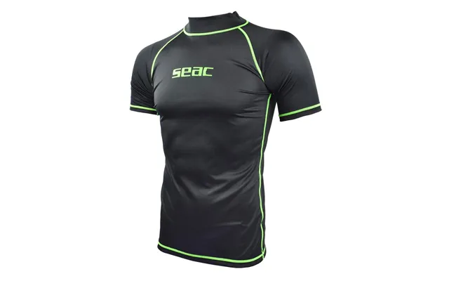 Seac Rash Guard T-sun Herre Kortærmet Sort