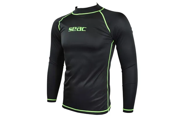 Seac Rash Guard T-sun Herre Langærmet Sort