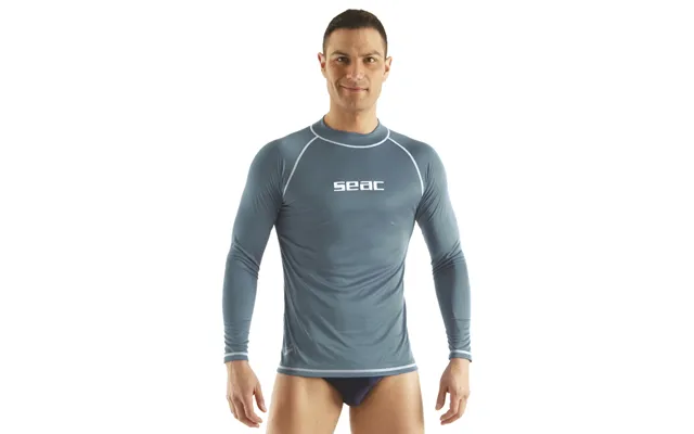 Seac Rash Guard T-sun Lang Herre Grå