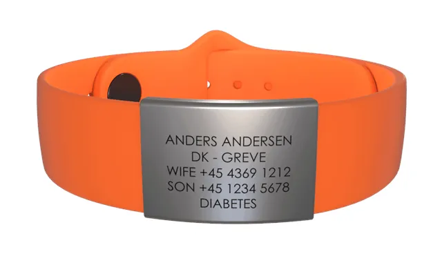 Djuva Brave Komplet Armbånd - Gråt Skilt