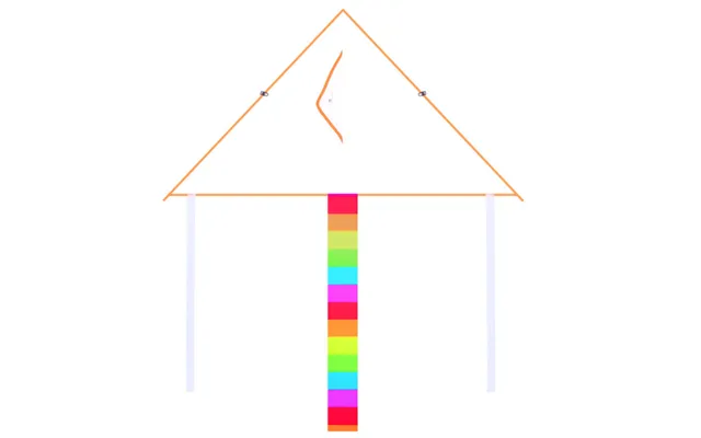 Wikz Mydesign Xl - Regnbue