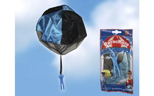 Faldskærm Blå