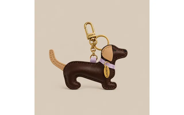 Lavender Charm Til Taske Gravhund