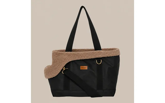 Noir Hundetaske Med Teddy Inderfor 2026 - M L