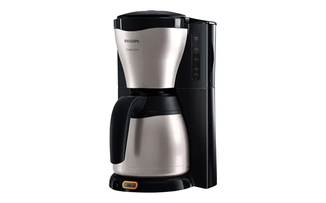 Philips Café Gaia Hd7546 Kaffemaskine 1.2liter Metal Sort
