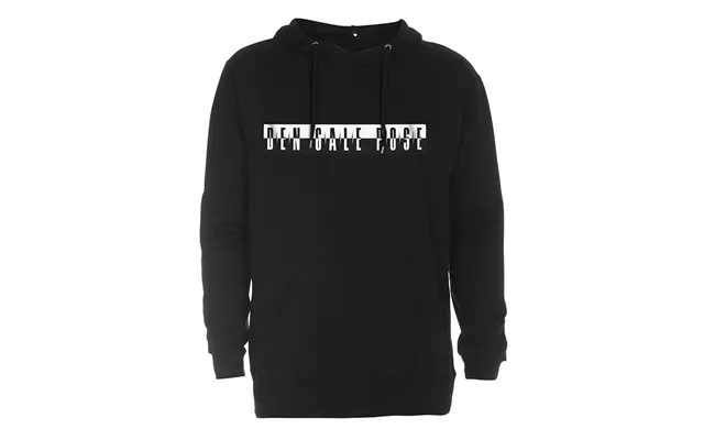 Den Gale Pose - Sort Hoodie Hættetrøje