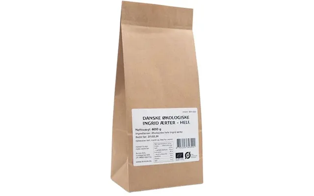 Aurion Ngrid-ærter Hele Øko. - 600 Gram