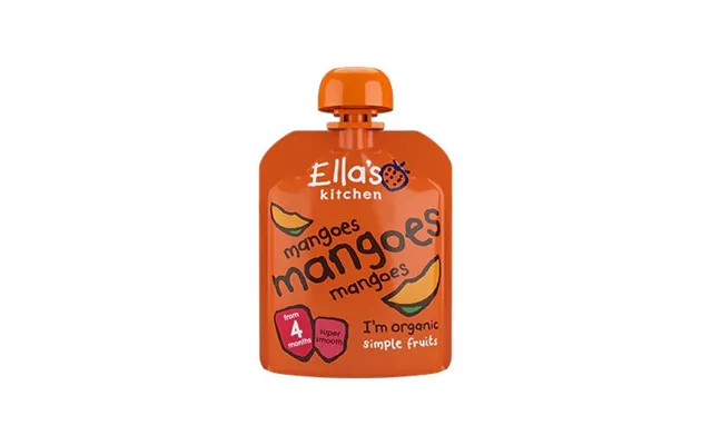 Babymos Med Mango Øko. - 70 Gram
