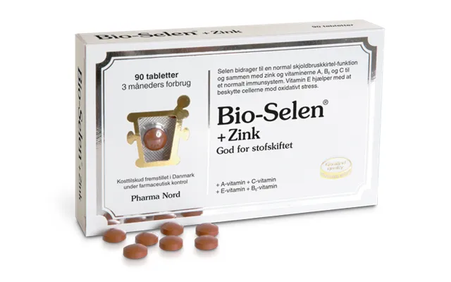 Bio Selen Zink - 90 Tabletter