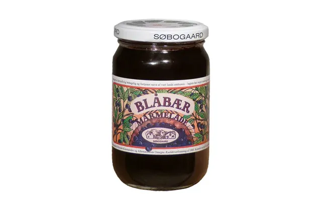 Blåbærmarmelade Øko. - 400 Gram