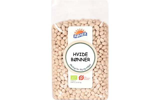 Bønner Hvide Øko. - 500 Gram