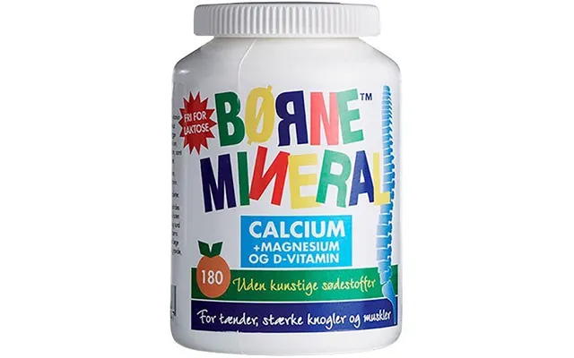 Børnemineral M. Appelsin - 180 Tabletter