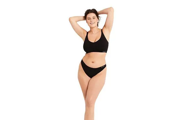 Boody Full Bust Wireless Bra Sort Str. M