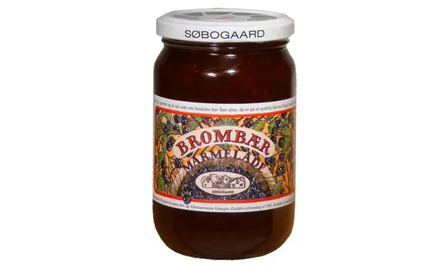 Brombærmarmelade Øko. - 400 Gram