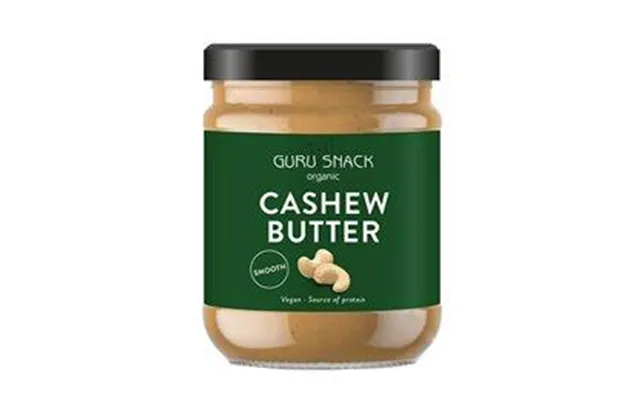 Cashewnøddesmør Smooth Ø Guru Snack - 250 G.