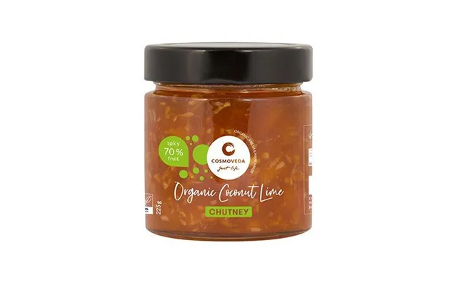 Chutney Kokos Lime Økologisk - 225 Gram