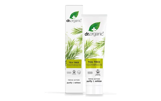 Dr. Organic Tandpasta Tea Tree - 100 Ml.