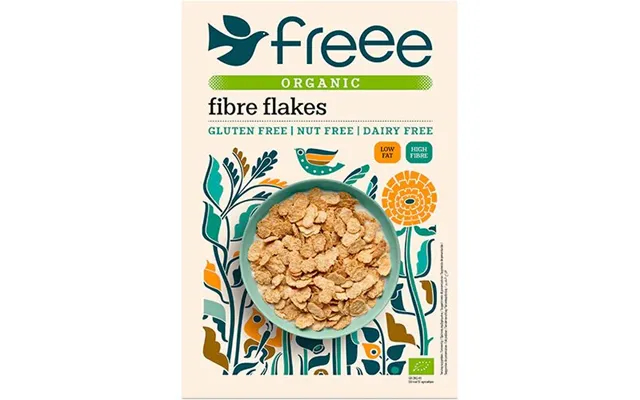 Fibre Flakes Gl.fri Doves Øko. - 375 Gram