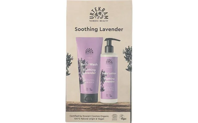 Gaveæske Urtekram Soothing Lavender Body Lotion & Body Wash