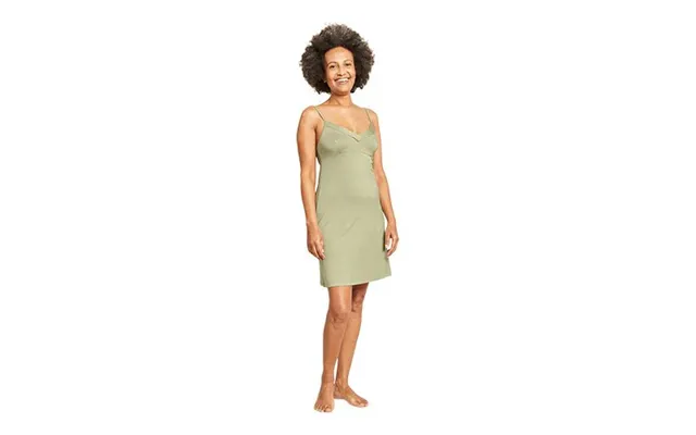 Goodnight Slip Sleep Dress Sage Str. L
