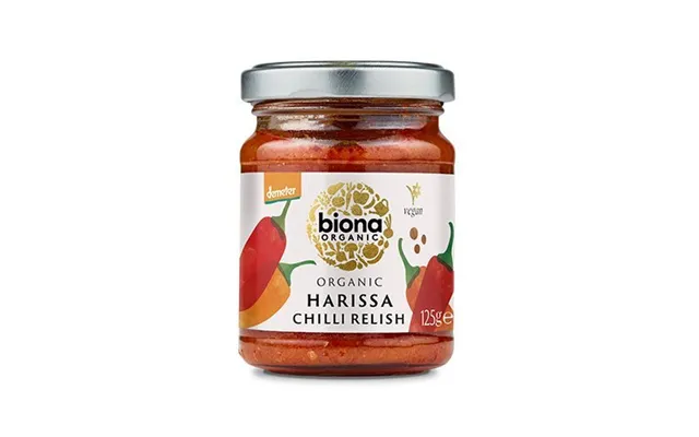 Harissa Chili Relish Økologisk Demeter - 125 Gram