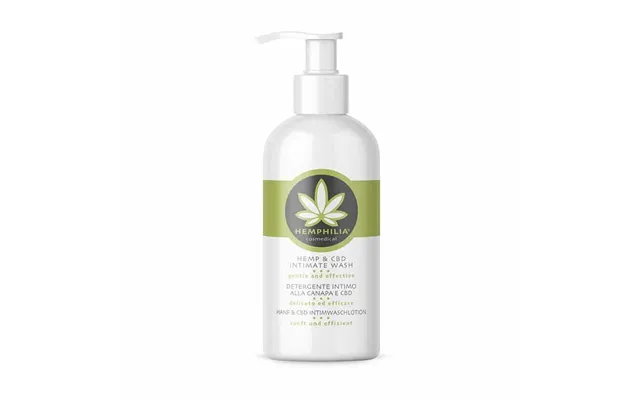 Hemphilia Økologisk Hemp & Cbd Intimate Wash - 250 Ml.