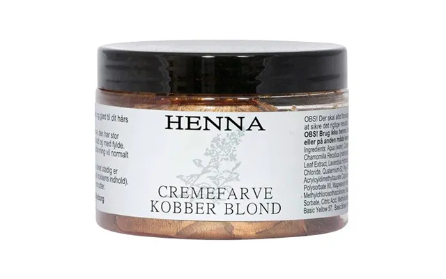 Henna Cremefarve Kobber Blond - 140 Ml.