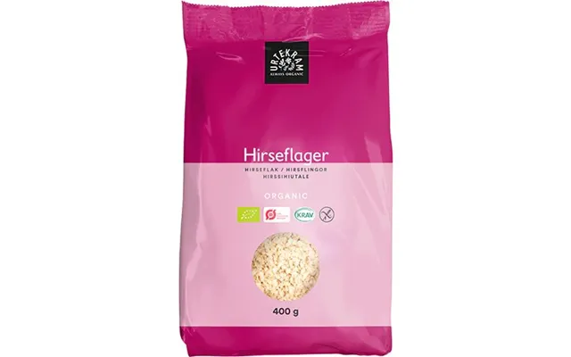 Hirseflager Økologisk - 400 Gram