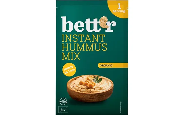 Instant Hummus Mix Økologisk - 50 Gram