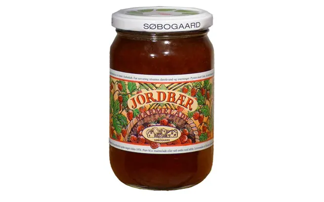 Jordbærmarmelade Øko. - 400 Gram